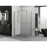 Mexen Exo Duschkabine Schwingtür 95 x 80 cm, transparent, gold - 817-095-080-50-00