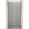 Mexen Exo Duschdoppeltüren 70 cm, transparent, gold - 814-070-000-50-00
