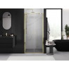 Mexen Exo Duschdoppeltüren 70 cm, transparent, gold - 814-070-000-50-00