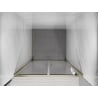 Mexen Exo Duschdoppeltüren 70 cm, transparent, gold - 814-070-000-50-00