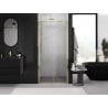 Mexen Exo Dusch Doppeltüren 80 cm, transparent, gold - 814-080-000-50-00