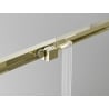 Mexen Exo Schiebeduschtür 105 cm, transparent, gold - 8151-105-000-50-00