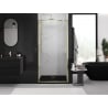 Mexen Exo Schiebetür für die Dusche 110 cm, transparent, gold - 8151-110-000-50-00