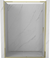 Mexen Exo Schiebetür für Dusche 155 cm, transparent, gold - 8151-155-000-50-00