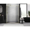 Mexen Exo doppelte Schiebeduschtür 150 cm, transparent, gold - 8152-150-000-50-00