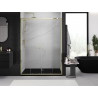 Mexen Exo Doppelschiebetür für Duschkabine 160 cm, transparent, golden - 8152-160-000-50-00