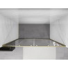 Mexen Exo doppelt verschiebbare Duschabtrennung 180 cm, transparent, gold - 8152-180-000-50-00