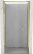 Mexen Exo faltbare Duschabtrennung 65 cm, transparent, gold - 816-065-000-50-00