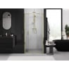 Mexen Exo Faltbare Duschabtrennung 75 cm, transparent, gold - 816-075-000-50-00