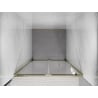 Mexen Exo faltbare Duschabtrennung 80 cm, transparent, gold - 816-080-000-50-00