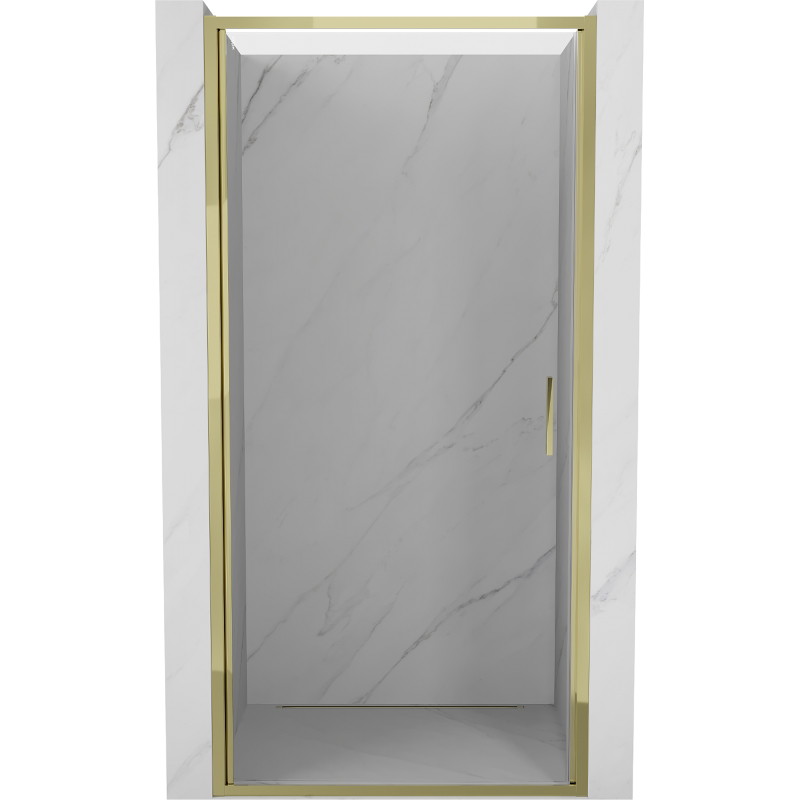 Mexen Exo Duschschwingtür 60 cm, transparent, gold - 817-060-000-50-00