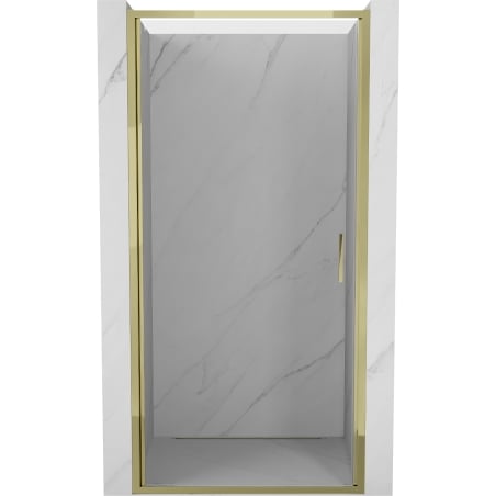 Mexen Exo Duschschwingtür 60 cm, transparent, gold - 817-060-000-50-00