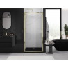 Mexen Exo Duschschwingtür 60 cm, transparent, gold - 817-060-000-50-00