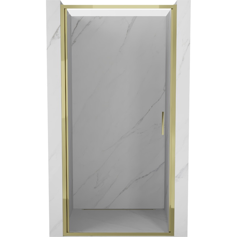 Mexen Exo-B Duschpendeltür 65 cm, transparent, gold - 817-065-000-50-00