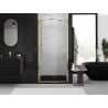 Mexen Exo Duschpendeltüren 90 cm, transparent, gold - 817-090-000-50-00