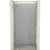 Mexen Exo Duschschwingtür 60 cm, transparent, gold - 8181-060-000-50-00