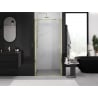 Mexen Exo Duschdrehtüren 80 cm, transparent, gold - 8181-080-000-50-00
