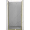 Mexen Exo Duschklapptür 120 cm, transparent, gold - 819-120-000-50-00