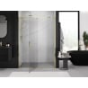 Mexen Exo Duschschwenktür 135 cm, transparent, gold - 819-135-000-50-00