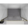 Mexen Exo Duschschwingtür 150 cm, transparent, gold - 819-150-000-50-00