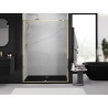 Mexen Exo Duschdrehtür 155 cm, transparent, gold - 819-155-000-50-00