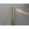 Mexen Exo Duschkabine zum Schieben 150 x 75 cm, transparent, gold - 8151-150-075-50-00