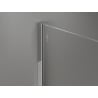 Mexen Kioto-X Duschwand Walk-in 90 x 200 cm, transparent 10 mm, Chrom - 800-090-101-01-00-X