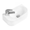 Mexen Viera Aufsatzwaschbecken rechts 40 x 21 cm, weiß - 21274000R