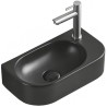 Mexen Viera Waschtischarmatur links 40 x 21 cm, schwarz matt - 21274085L