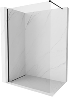 Mexen Kioto-X Duschwand Walk-in 60 x 200 cm, transparent 10 mm, schwarz - 800-060-101-70-00-X