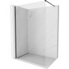 Mexen Kioto-X Duschwand Walk-in 120 x 200 cm, transparent 10 mm, schwarz - 800-120-101-70-00-X