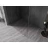 Mexen Kioto-X Duschwand Walk-in 140 x 200 cm, transparent 10 mm, Gun Metal - 800-140-101-95-00-X