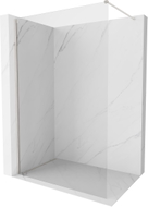 Mexen Kioto-X Duschwand Walk-in 80 x 200 cm, transparent 10 mm, gebürsteter Nickel - 800-080-101-97-00-X