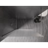 Mexen Kioto-X Duschwand Walk-in 80 x 200 cm, Milchglas 10 mm, Chrom - 800-080-101-01-30-X