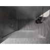 Mexen Kioto-X Walk-in-Duschwand 90 x 200 cm, matt 10 mm, Chrom - 800-090-101-01-30-X