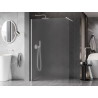 Mexen Kioto-X Duschwand Walk-in 50 x 200 cm, matt 10 mm, weiß - 800-050-101-20-30-X