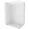 Mexen Kioto-X Duschwand Walk-in 70 x 200 cm, matt 10 mm, weiß - 800-070-101-20-30-X