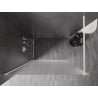Mexen Kioto-X Duschwand Walk-in 70 x 200 cm, matt 10 mm, weiß - 800-070-101-20-30-X
