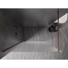 Mexen Kioto-X Duschwand Walk-in 80 x 200 cm, mattiert 10 mm, Roségold - 800-080-101-60-30-X