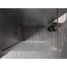 Mexen Kioto-X Duschwand Walk-in 60 x 200 cm, geeist 10 mm, gebürstetes Kupfer - 800-060-101-65-30-X