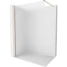 Mexen Kioto-X Duschwand Walk-in 80 x 200 cm, gefrostet 10 mm, gebürstetes Kupfer - 800-080-101-65-30-X