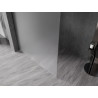 Mexen Kioto-X Duschwand Walk-in 160 x 200 cm, Frost 10 mm, gebürstet Gun Gray - 800-160-101-66-30-X