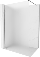 Mexen Kioto-X Duschwand Walk-in 150 x 200 cm, matt 10 mm, Gunmetal - 800-150-101-95-30-X
