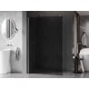 Mexen Kioto-X Duschwand Walk-in 100 x 200 cm, Graphit 10 mm, Chrom - 800-100-101-01-40-X
