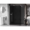 Mexen Kioto-X Duschwand Walk-in 140 x 200 cm, graphit 10 mm, weiß - 800-140-101-20-40-X