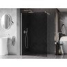 Mexen Kioto-X Duschwand Walk-in 160 x 200 cm, Graphit 10 mm, Weiß - 800-160-101-20-40-X