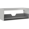 Mexen Box-A Korpus des Waschtischunterschranks 120 cm, 1 Schublade, graumatt - 91AX0-1200-470-1-62