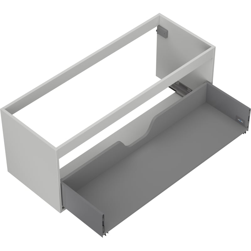 Mexen Box-A Korpus des Waschtischunterschranks 120 cm, 1 Schublade, graumatt - 91AX0-1200-470-1-62