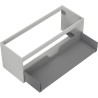 Mexen Box-A Korpus des Waschtischunterschranks 120 cm, 1 Schublade, graumatt - 91AX0-1200-470-1-62