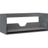 Mexen Box-A Korpus des Waschtischunterschranks 120 cm, 1 Schublade, Graphit matt - 91AX0-1200-470-1-66